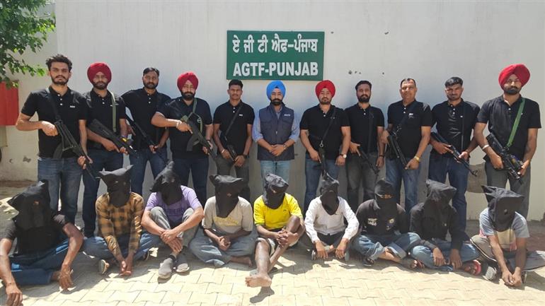 Raju Shooter escape case : Police  arrests esca[ee gangster; 10 Aides from Punjab and J&K