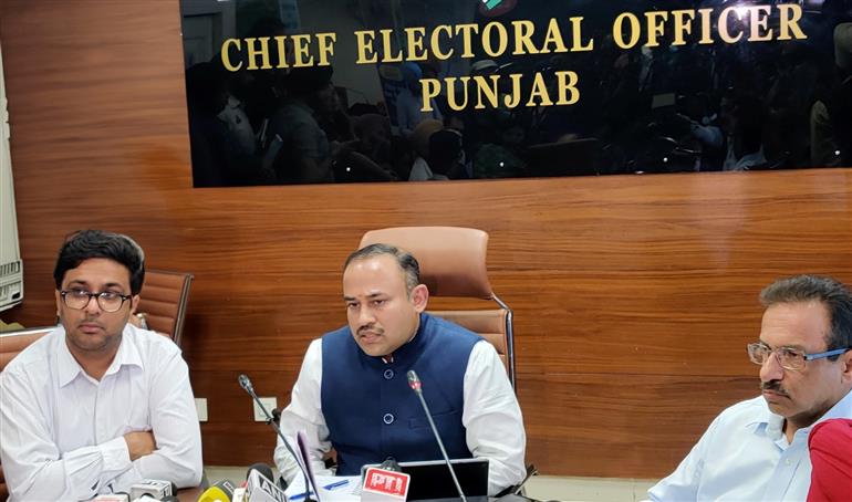 Lok Sabha Elections 2024: 100% webcasting of all polling booths in Punjab: CEO Sibin C