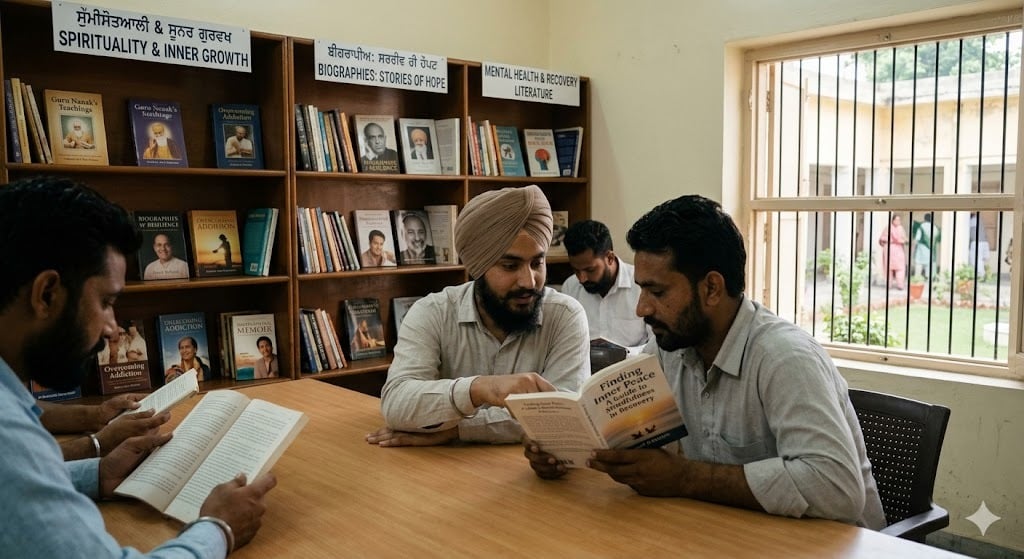 How Libraries Are Transforming Lives in Punjab’s Rehab Centres!