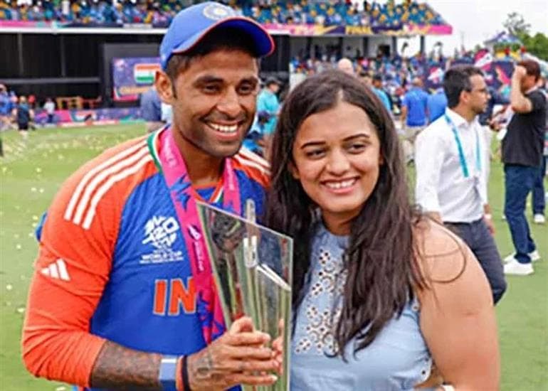 2nd T20I: Suryakumar Ends 468-Day Fifty Drought, Credits Wife for Comeback
