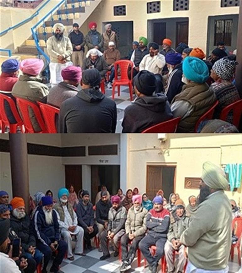 Deputy Speaker motivates people of Garhshankar assembly constituency to avail benefits of ‘MMSY'