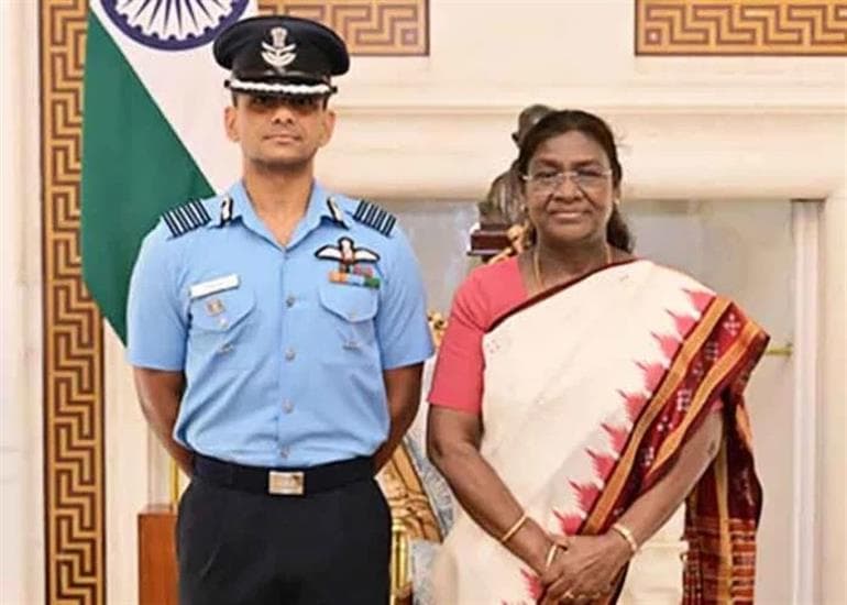 IAF Group Captain Shubhanshu Shukla Conferred Ashoka Chakra for Exceptional Courage in Space Mission 