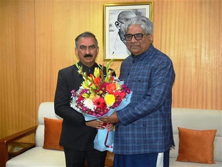 Chief Minister calls on Union Minister for Environment, Forest and Climate Change