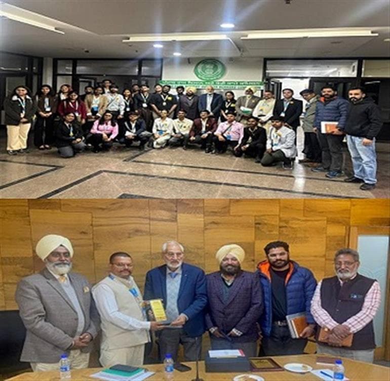 Students from Gujrat visited Punjab State Farmers’ and Farm Workers’ Commission