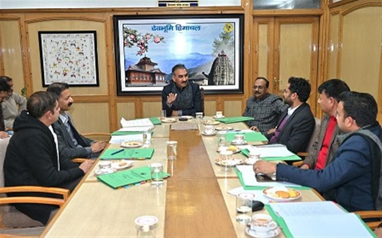 CM chairs HPSEDC Board Meeting, Directs timely payment to outsourced employees