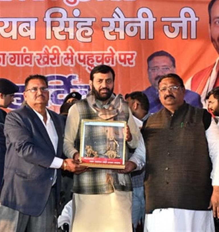 CM Saini announces ₹21 lakh for development works in Khairi village