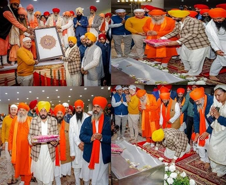 Sant Samaj lauds Mann Govt for grand arrangements to mark 649th Parkash Purb of Sri Guru Ravidass Maharaj Ji