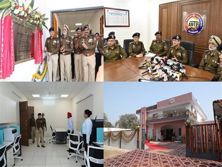 DGP inaugurates ultra-modern ANTF range office in Jalandhar, Vows to eradicate drugs from state