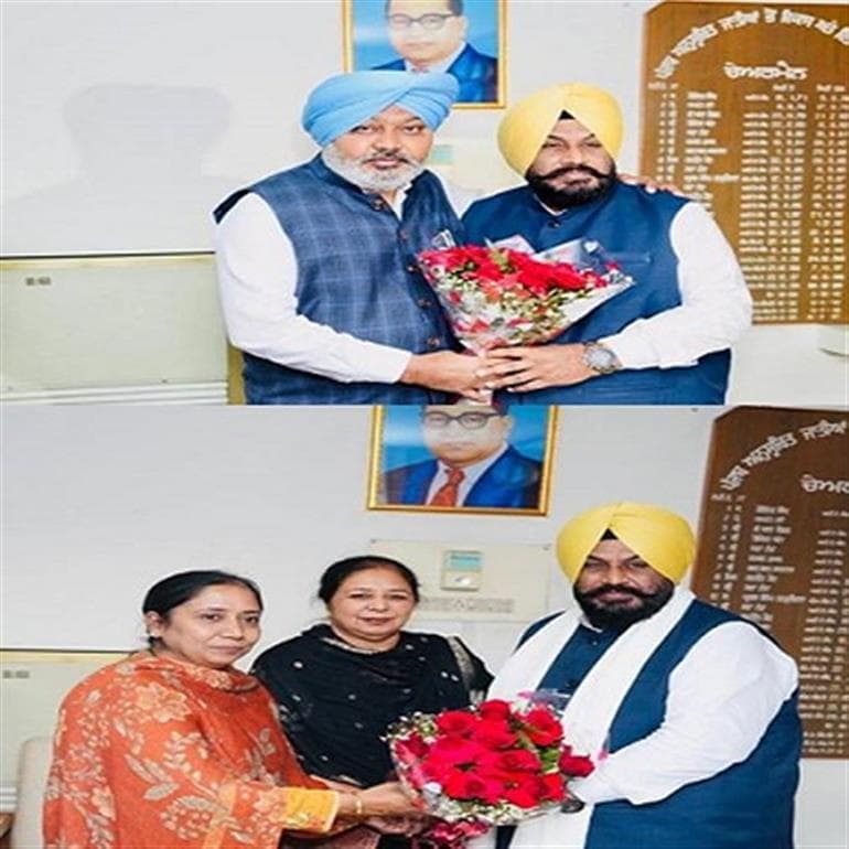 Baljinder Singh Chaunda Assumes Charge as Chairman of Punjab SC Land Development and Finance Corporation