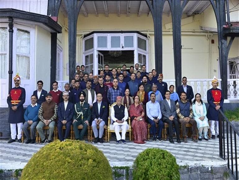 Farewell function held in honour of Governor Shiv Pratap Shukla at Lok Bhavan