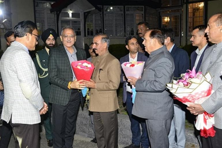 Warm Welcome Accorded to Governor (Designate) Shiv Kavinder Gupta in Shimla