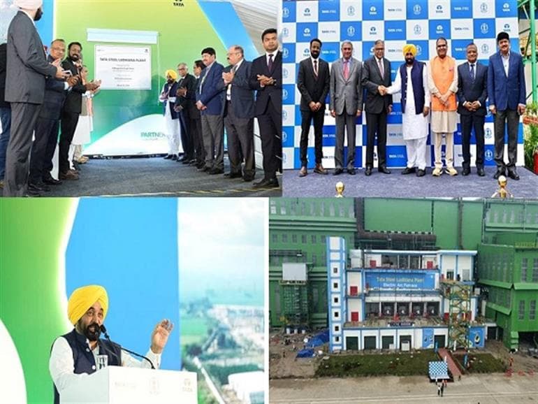 CM Mann inaugurated Tata Steel’s second-largest plant in India in Ludhiana