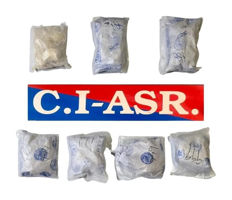 Two Drug Smugglers Arrested with 7 kg Heroin in Amritsar; Major Drug Network Busted 