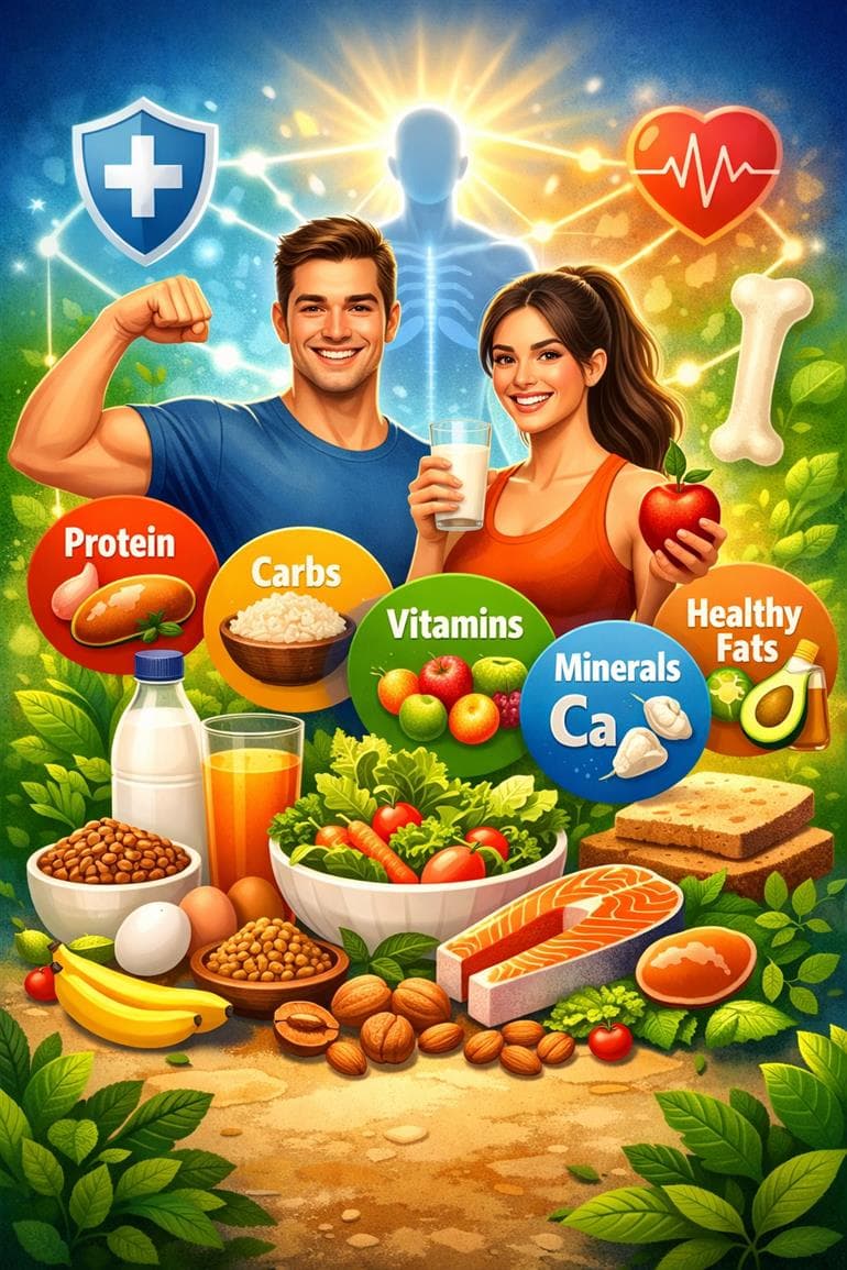 Nutrients in the Body: The Strong Foundation of Good Health 