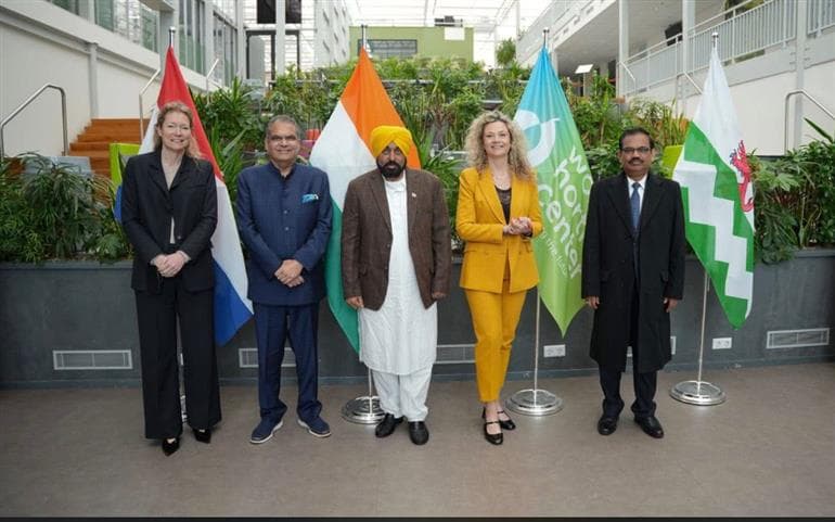 Punjab CM visited the 'World Horti Centre' during his tour to the Netherlands