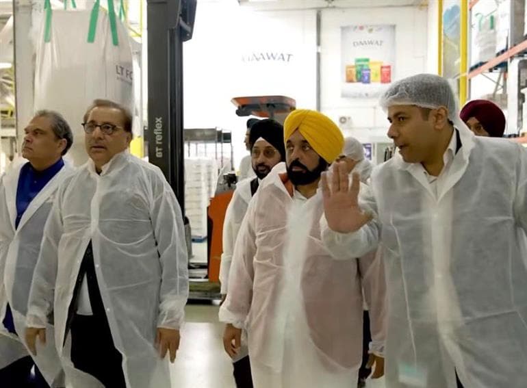 Punjab to Set Up Centre of Excellence for Basmati to Boost Crop Diversification: CM Mann