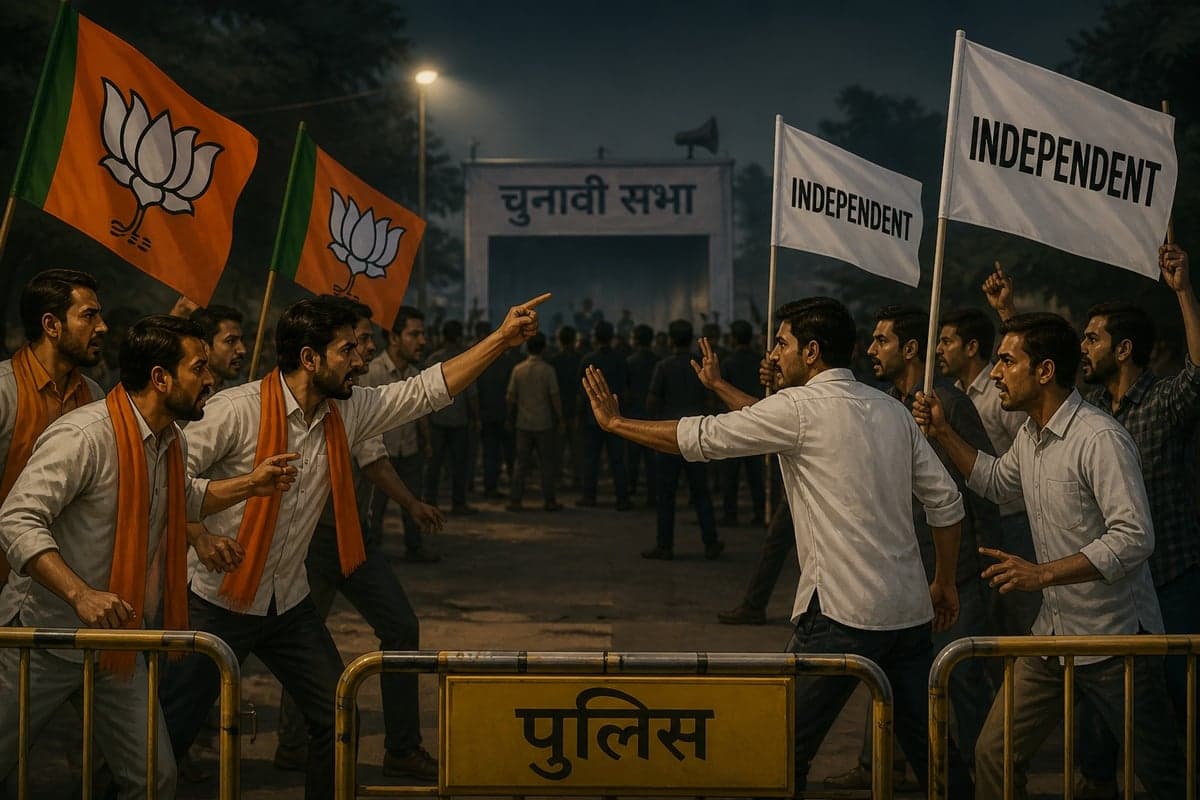 Clash Between BJP and Independent Supporters in Haryana’s Hisar; One Dead and Four Injured 