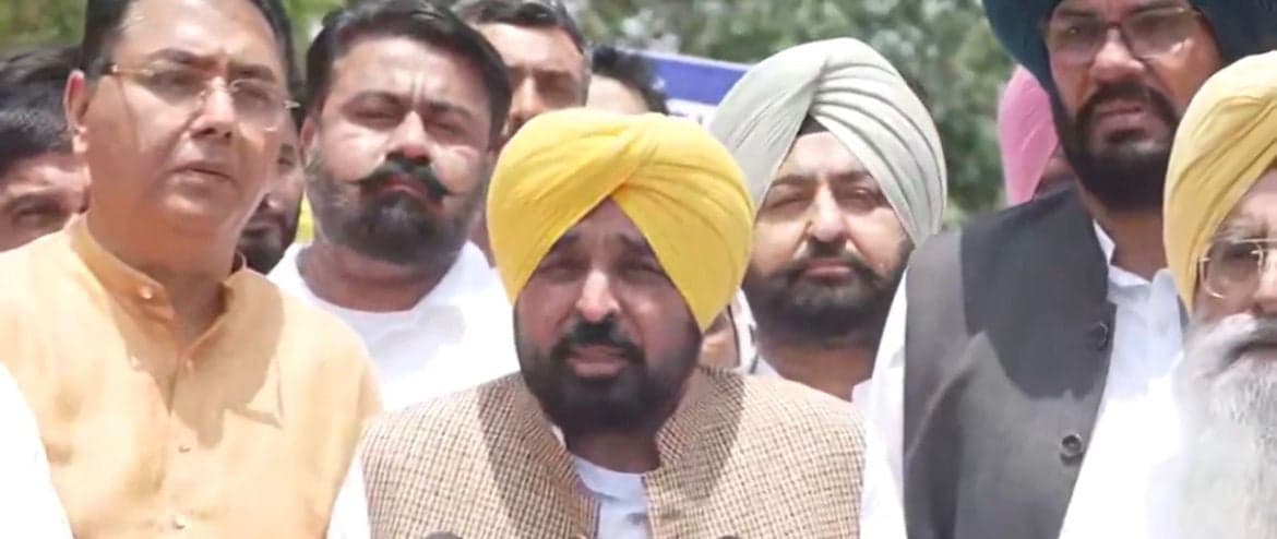 Bhagwant Mann slams, “Joining BJP Does Not Guarantee a Safety Shield” 