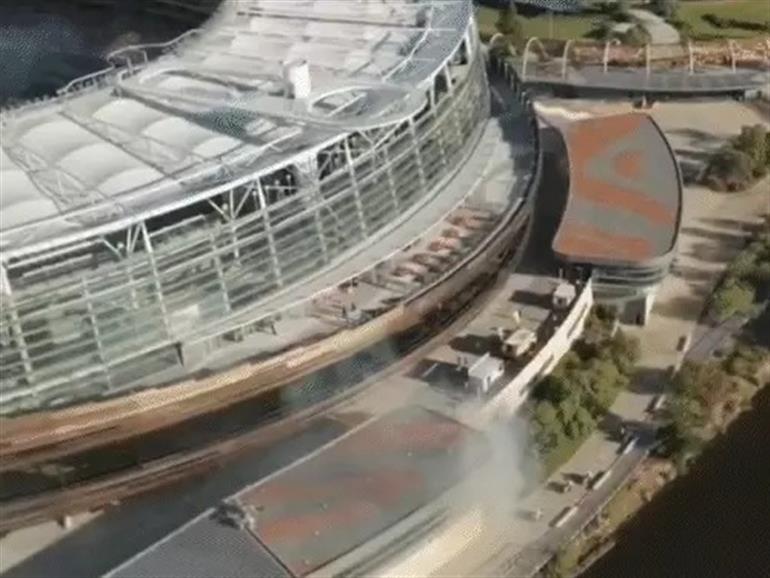 Fire Breaks Out at Perth’s Optus Stadium During Big Bash League Match 