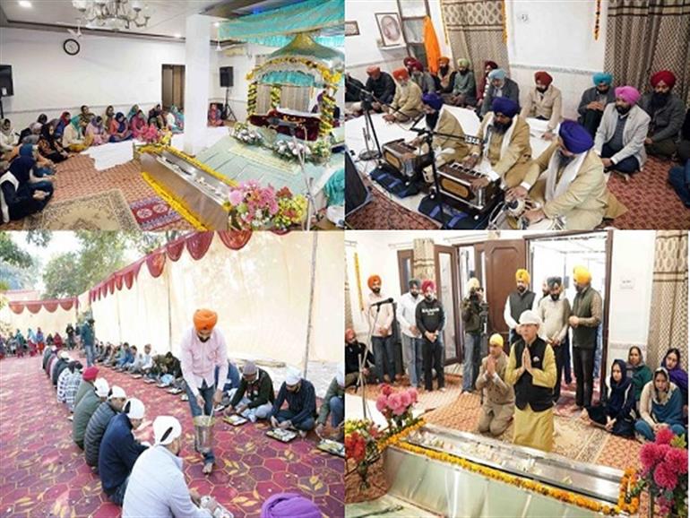 Punjab DIPR organises 4th religious function, Hazuri Ragi Bhai Saroop Singh performs kirtan sewa
