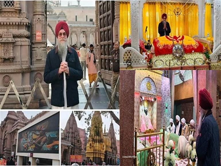 Speaker visited different spiritual places at Varanasi