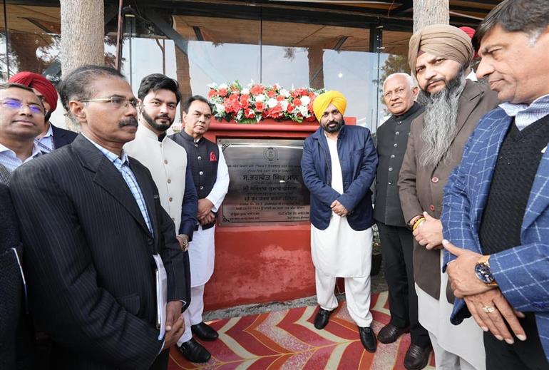 AAP Government Boosts Jobs Through Tourism Push; CM Mann Inaugurates Saleran Dam Eco-Tourism Project