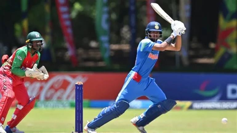 IND U19 vs ZIM U19: What Vaibhav Couldn’t Do, Vihan Malhotra Did — Century Powers India to a Strong Total 