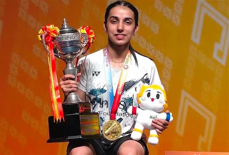 Devika Sihag Shines at Thailand Masters, Clinches Her Maiden Super 300 Title 