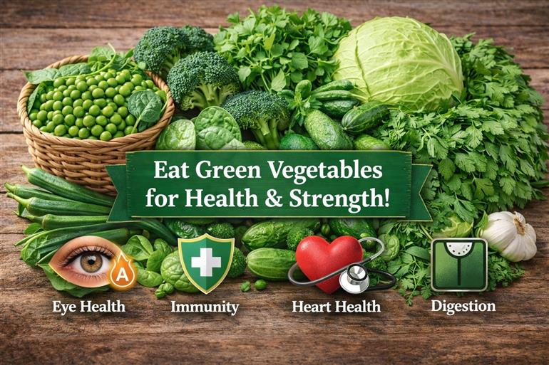 Benefits of Eating Green Vegetables: Why They Are Essential for Good Health 