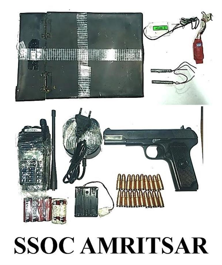 Pakistan-Backed Terror Plot Foiled in Amritsar; One Arrested with IED and Pistol