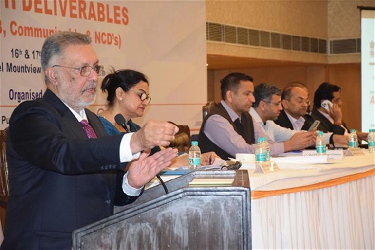 Dr. Balbir conducts state level review meeting to accelerate patient centric healthcare delivery