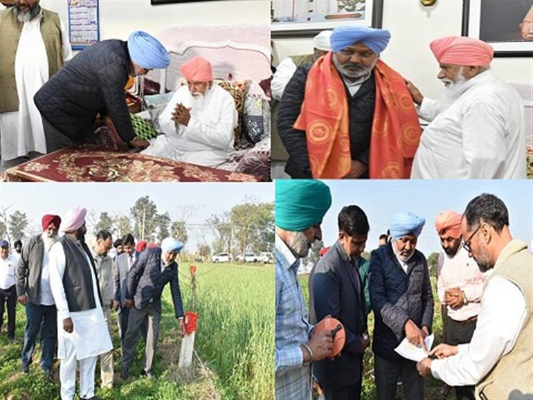 Punjab Govt takes possession of 10.50 acres for Sri Guru Ravidass Bani Adhyayan Centre: Cheema