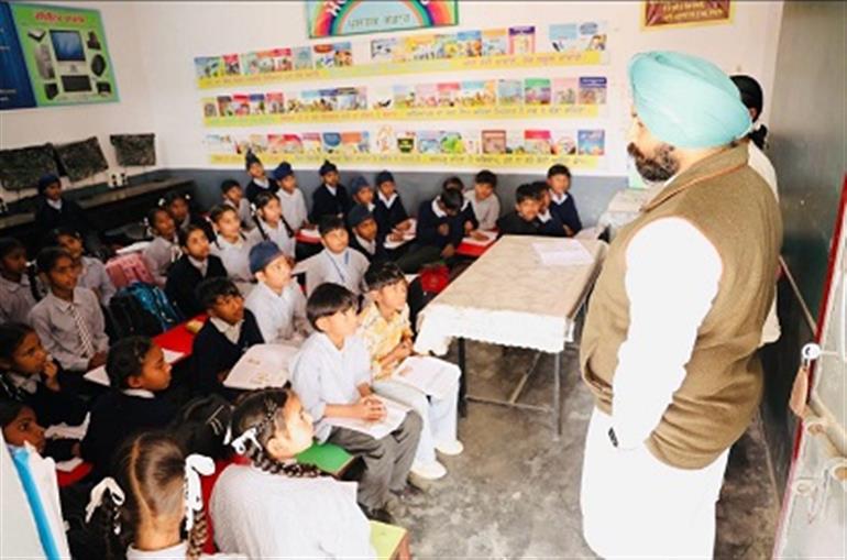 Bains Becomes First Education Minister in Punjab’s History to Inspect Over 2,000 Govt Schools
