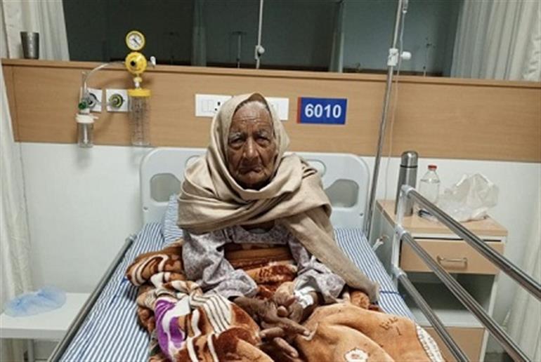 98-year-old woman receives cashless cancer treatment under Mukh Mantri Sehat Yojna