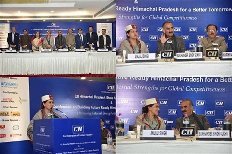 CII HP annual conference 2026 on "Building Future Ready Himachal Pradesh for Better Tomorrow"