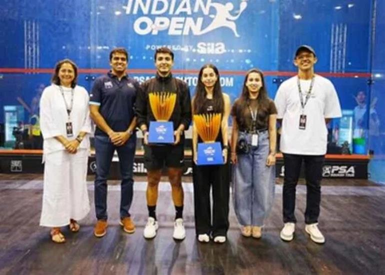 Indian Open 2026: Abhay Singh & Anahat Singh Clinch Titles in Style 