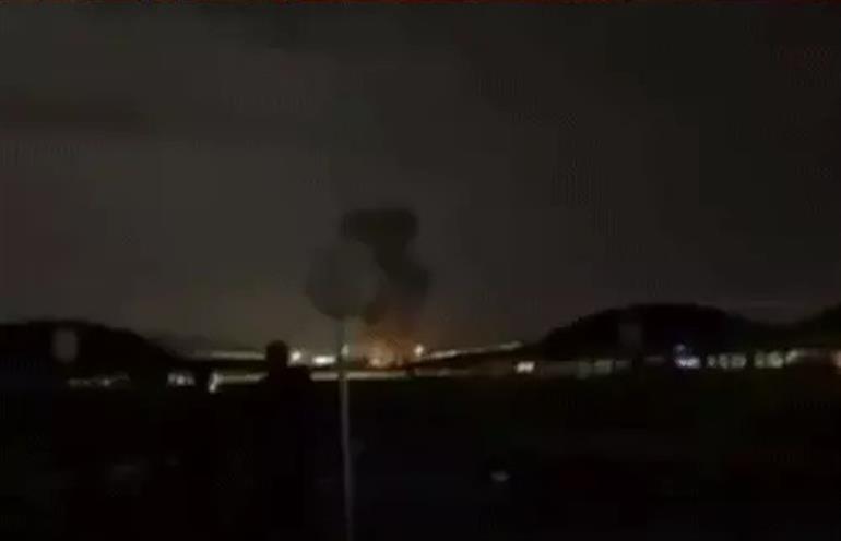 Iranian Drone Attack at Kuwait Airport (Twitter)