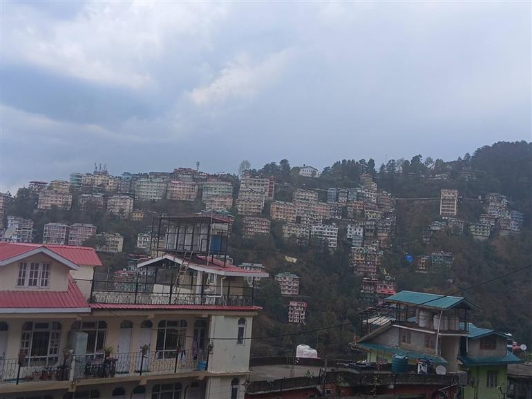 rain in Shimla. (PunjabNewsline)