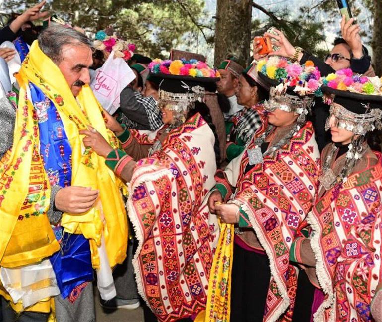 Himachal Day Celebrations: CM Sukhu Announces Benefits for Employees and Women in Kinnaur