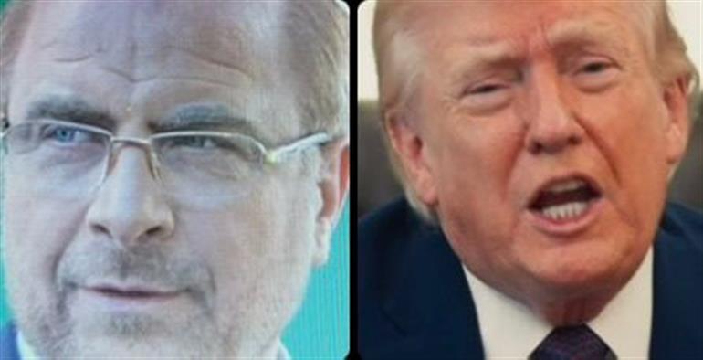 Ghalibaf and trump
