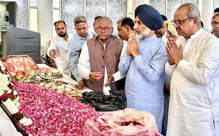 MP Sandhu Pays Tribute, Announces Memorial for Vrindavan Boat Tragedy Victims in Jagraon