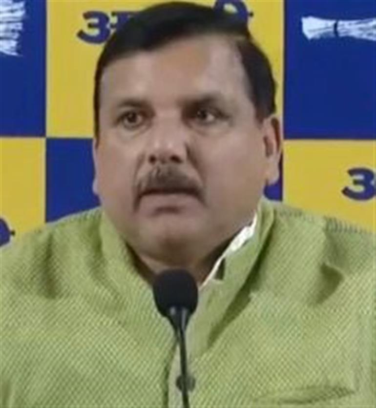 Sanjay Singh Says AAP to Write to Rajya Sabha Chairman, Seeks Disqualification of Seven Rebel MPs