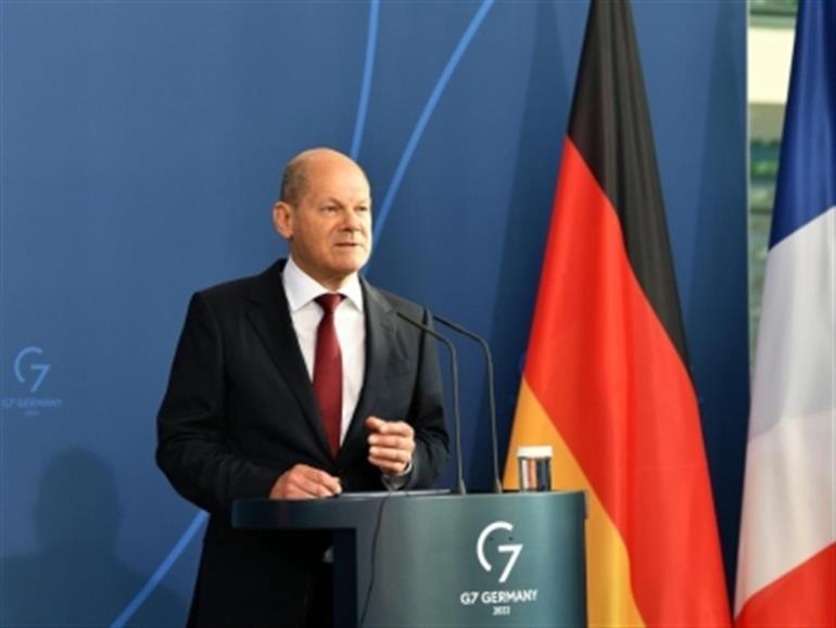 German Chancellor Olaf Scholz tests Covid positive