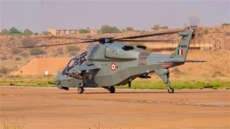 ﻿  First indigenous combat helicopter 'Prachanda' inducted in IAF