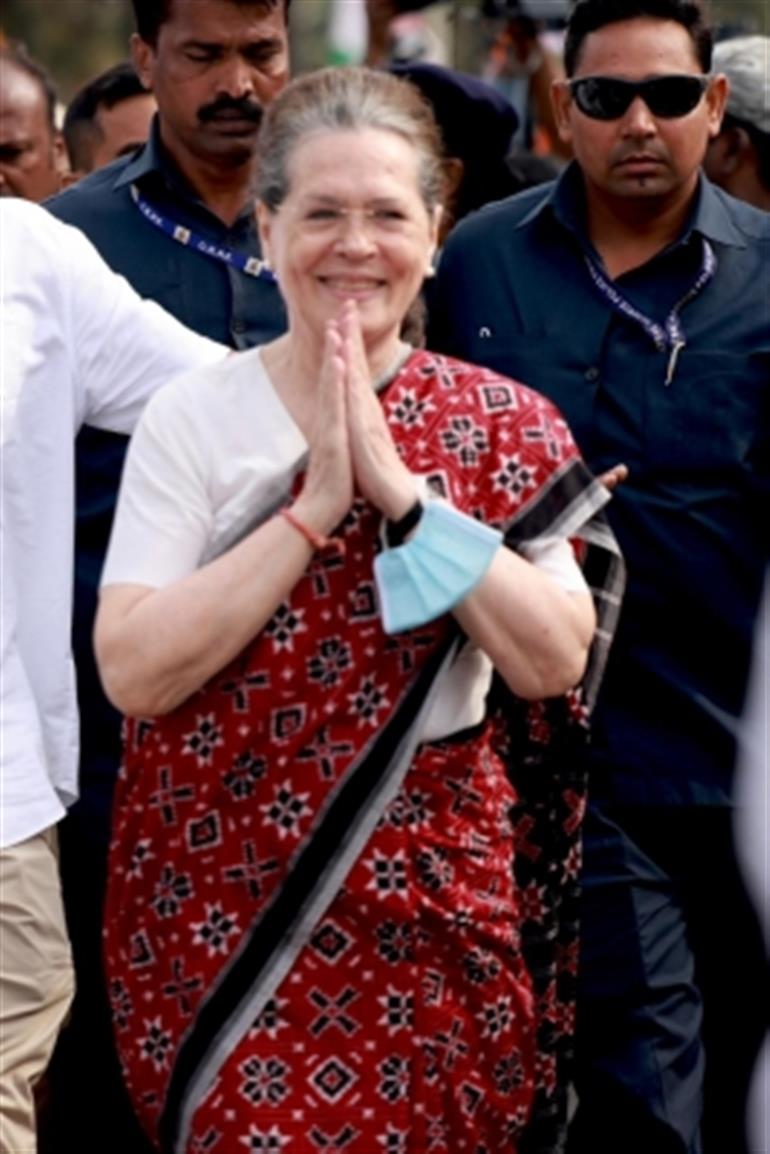 Sonia admitted to hospital, sources say routine check-up