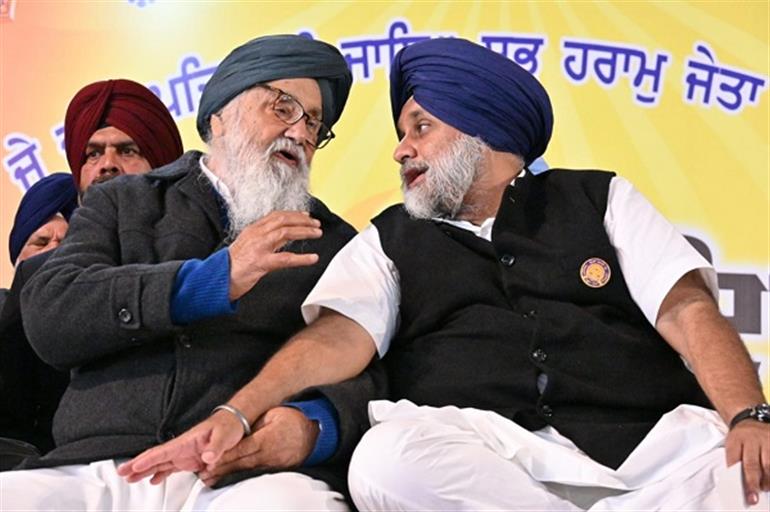 Faridkot Police rejects pre-arrest bail of Sukhbir Badal, his father granted bail