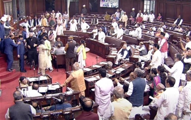 LS adjourned till 4 pm, RS till 2 pm amid protests by Oppn members