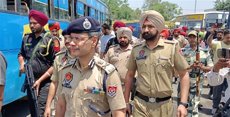 DGP Gaurav Yadav leads from front as Punjab police launches statewide ‘OPS VIGIL’