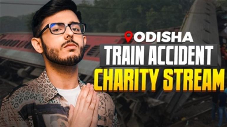 CarryMinati announces charity stream for Odisha train accident