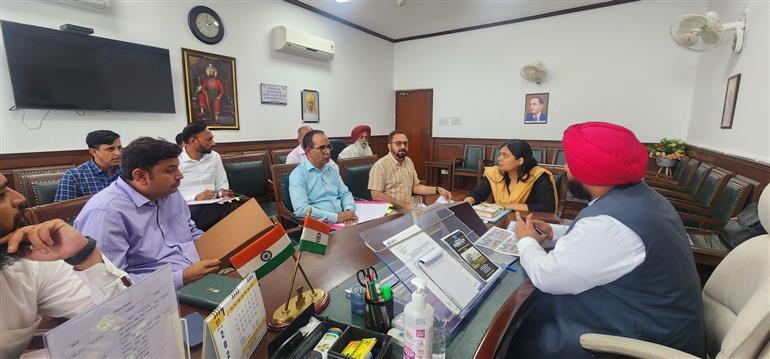 Weekly review to speed up Nangal Flyover project